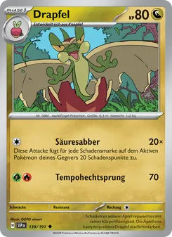 Drapfel, Karte 139 aus Stürmische Funken