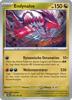 Endynalos, Karte 141 aus Stürmische Funken
