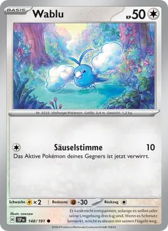 Wablu, Karte 148 aus Stürmische Funken