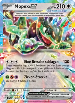 Mopex-ex, Karte 159 aus Stürmische Funken