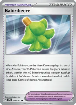 Babiribeere, Karte 163 aus Stürmische Funken
