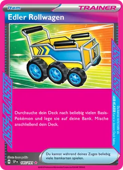 Edler Rollwagen, Karte 185 aus Stürmische Funken