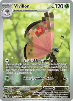 Vivillon, Karte 193 aus Stürmische Funken