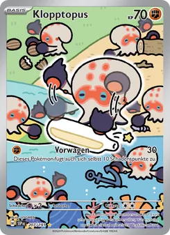 Klopptopus, Karte 207 aus Stürmische Funken