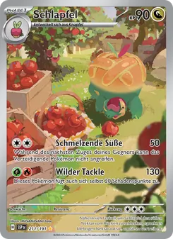 Schlapfel, Karte 211 aus Stürmische Funken