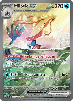 Milotic-ex, Karte 237 aus Stürmische Funken