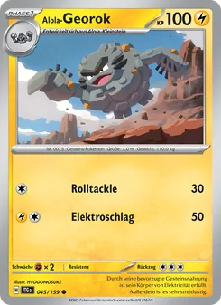 Alola-Georok, Karte 045 aus Reisegefährten