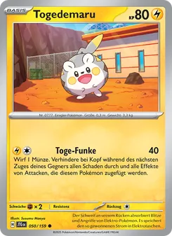 Togedemaru, Karte 050 aus Reisegefährten