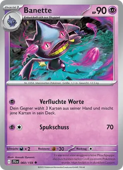 Banette, Karte 060 aus Reisegefährten