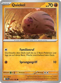 Quiekel, Karte 077 aus Reisegefährten