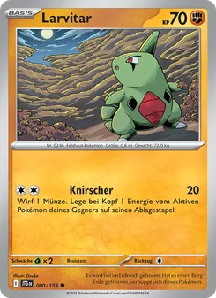 Larvitar, Karte 080 aus Reisegefährten