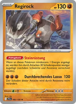 Regirock, Karte 082 aus Reisegefährten