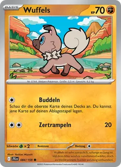 Wuffels, Karte 084 aus Reisegefährten
