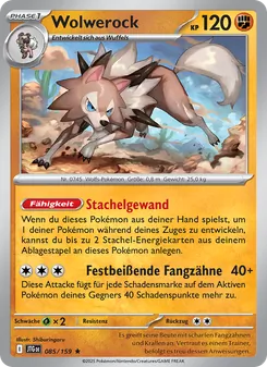 Wolwerock, Karte 085 aus Reisegefährten