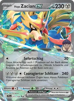 Hops Zacian-ex, Karte 111 aus Reisegefährten