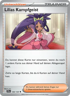 Lilias Kampfgeist, Karte 149 aus Reisegefährten