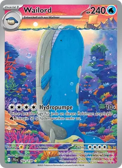 Wailord, Karte 162 aus Reisegefährten