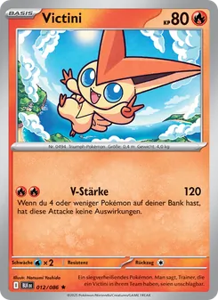 Victini, Karte 012 aus Schwarze Blitze