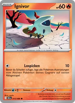 Ignivor, Karte 015 aus Schwarze Blitze