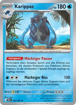 Karippas, Karte 023 aus Schwarze Blitze