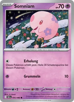 Somniam, Karte 035 aus Schwarze Blitze