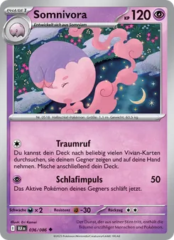 Somnivora, Karte 036 aus Schwarze Blitze