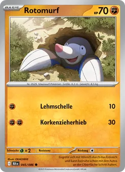 Rotomurf, Karte 045 aus Schwarze Blitze