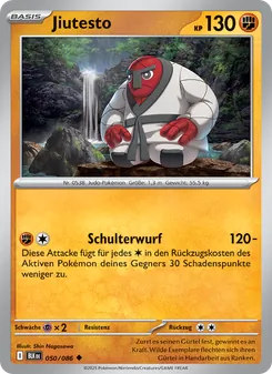 Jiutesto, Karte 050 aus Schwarze Blitze