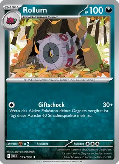 Rollum, Karte 055 aus Schwarze Blitze