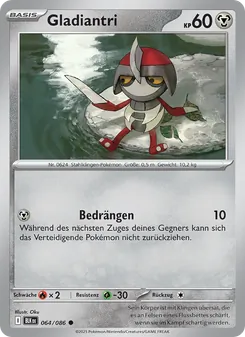 Gladiantri, Karte 064 aus Schwarze Blitze