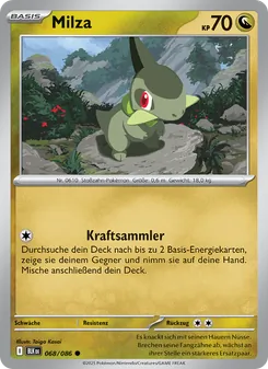 Milza, Karte 068 aus Schwarze Blitze