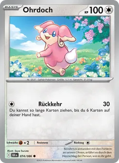 Ohrdoch, Karte 074 aus Schwarze Blitze