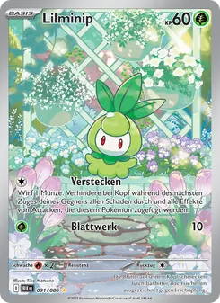 Lilminip, Karte 091 aus Schwarze Blitze