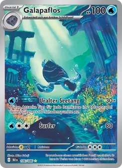 Galapaflos, Karte 106 aus Schwarze Blitze