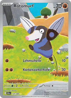 Rotomurf, Karte 124 aus Schwarze Blitze
