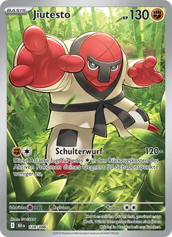 Jiutesto, Karte 128 aus Schwarze Blitze