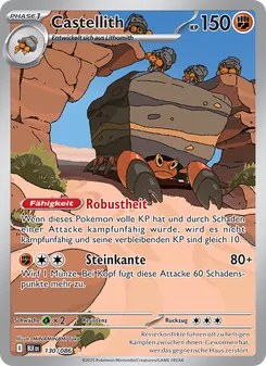 Castellith, Karte 130 aus Schwarze Blitze
