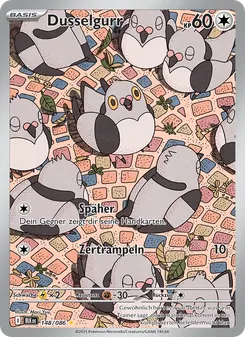 Dusselgurr, Karte 148 aus Schwarze Blitze