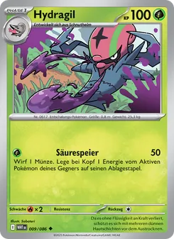 Hydragil, Karte 009 aus Weiße Flammen
