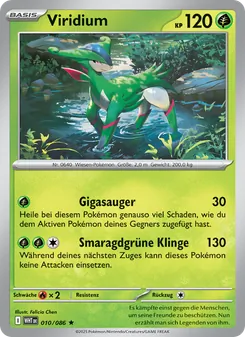Viridium, Karte 010 aus Weiße Flammen