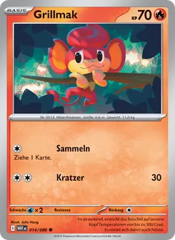 Grillmak, Karte 014 aus Weiße Flammen
