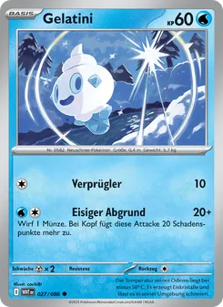 Gelatini, Karte 027 aus Weiße Flammen
