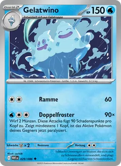 Gelatwino, Karte 029 aus Weiße Flammen