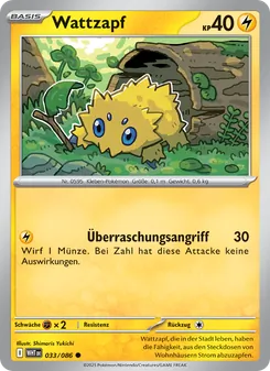 Wattzapf, Karte 033 aus Weiße Flammen