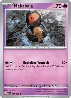 Makabaja, Karte 039 aus Weiße Flammen