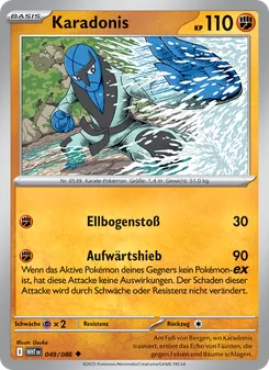 Karadonis, Karte 049 aus Weiße Flammen