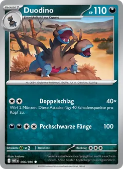 Duodino, Karte 066 aus Weiße Flammen