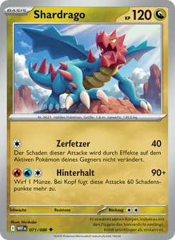Shardrago, Karte 071 aus Weiße Flammen