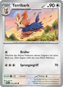 Terribark, Karte 075 aus Weiße Flammen
