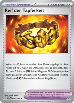 Reif der Tapferkeit, Karte 080 aus Weiße Flammen